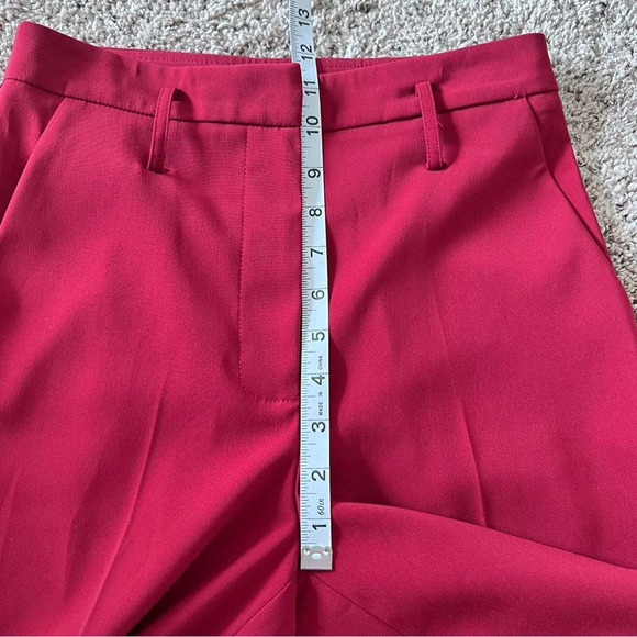 Patrizia Pepe Essential Crepe Pant Martian Red Size 40 - Picture 10 of 15